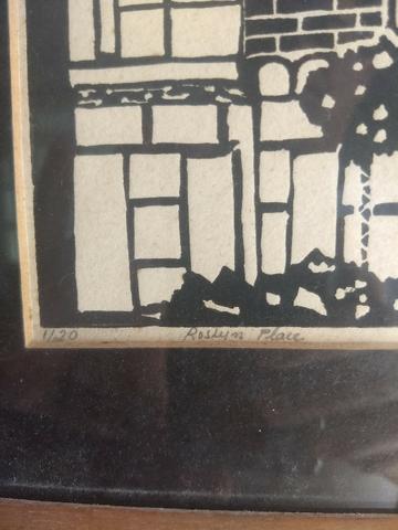 Gravura assinada a lápis ano de 1991 por Iapo - Foto 4