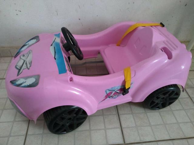 Carrinho de pedal tá novo