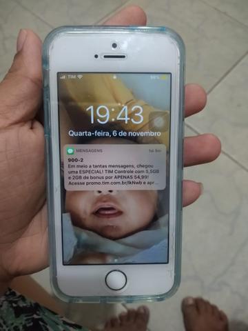Vendo celular iPhone 5 SE 64gb sem nem um defeito - Foto 2