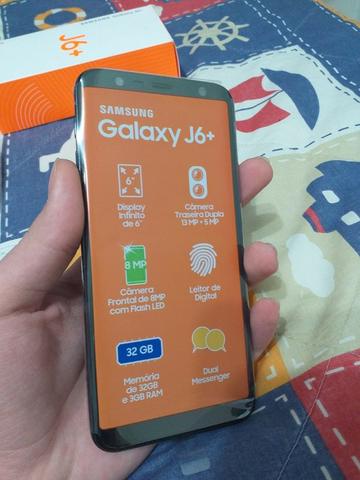 Samsung J6 Plus com nota