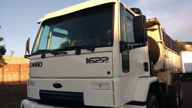 Ford Cargo 1622 truck 6x2 com caçamba Rosseti 10m3 unico dono - Foto 10