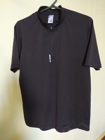 Camisa ciclista preta