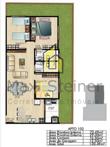 Ms5 - Apartamento 3 dorm excelenete qualidade no Ingleses - Foto 10