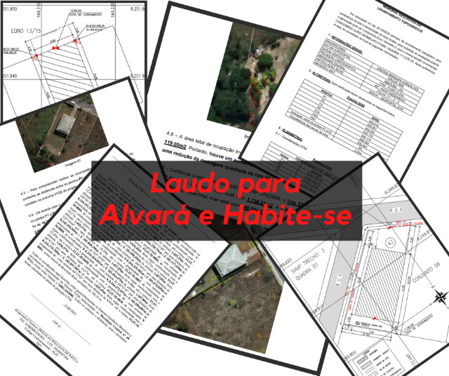Laudo Topográfico p/ Alvará e Habite-se - Foto 2
