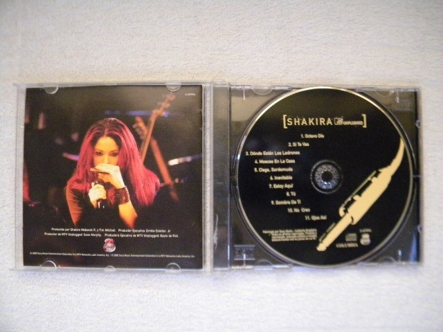 Cd Shakira Unplugged Mtv Original. - Foto 2