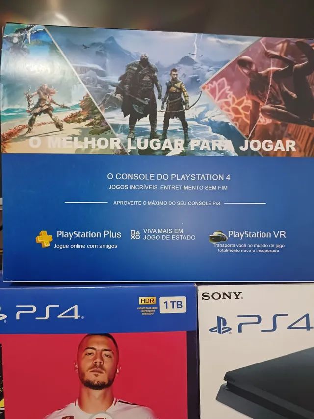 PS4 completo C/ 20 jogos - Videogames - Jardim Santo Onofre, Jaú 1254088149