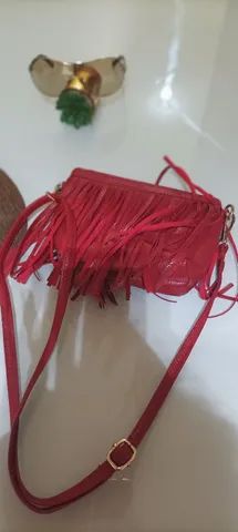 Bolsinha de lado vermelha