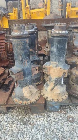 Canela do eixo traseiro (Carcaça do eixo traseiro) JCB 3C p/n 458/10978 