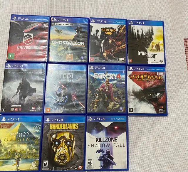 Dois jogos PS4 por 45 reais os dois juntos - Videogames - Jardim Veneto II,  Sertãozinho 1257134625