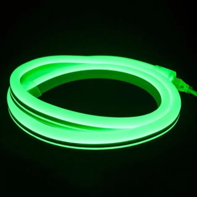 Fita led neon luz verde rolo 5m -Distribuidor de Atacado e Varejo - Jk eletronicos