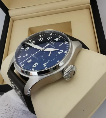 Relógio IWC Automatico Couro Novo - Foto 3