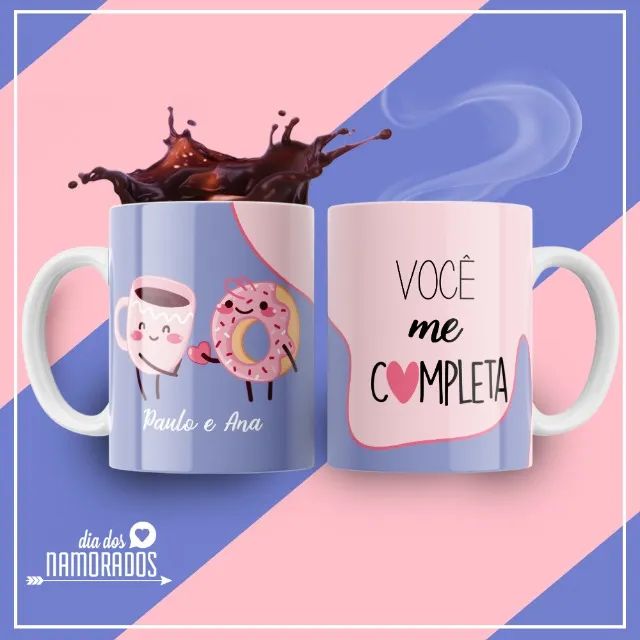 Caneca personalizada Dia dos Namorados
