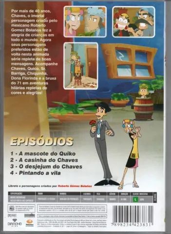 DVD Chaves em Desenho Animado Vol. 3 - Lacrado