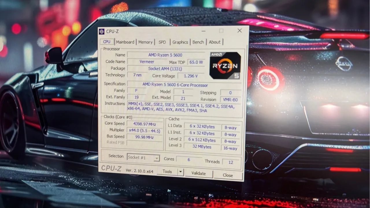 Processador Ryzen 5 5600