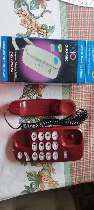 Telefone Fixo OHO-580 - Novo - Foto 4