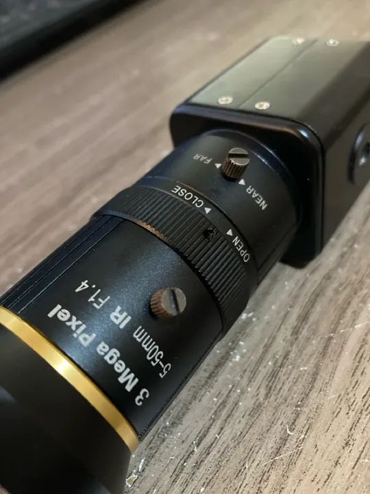 Câmera HDMI 3MP IR 5-50mm + Placa USB 3.0 1080p - Foto 2