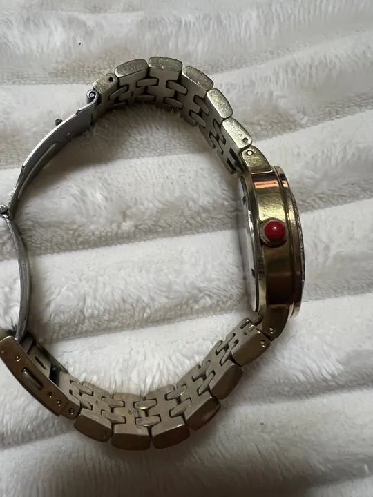 Relógio Marc Ecko Feminino Dourado - Foto 2