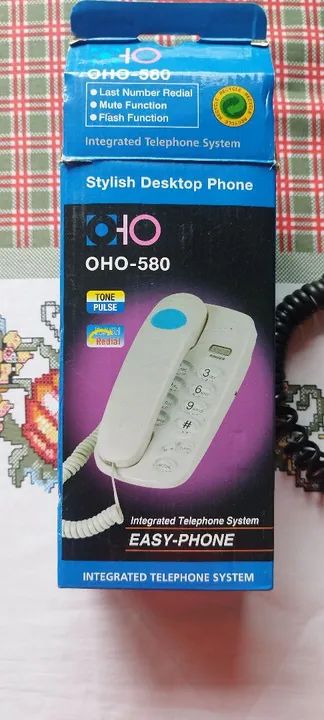 Telefone Fixo OHO-580 - Novo