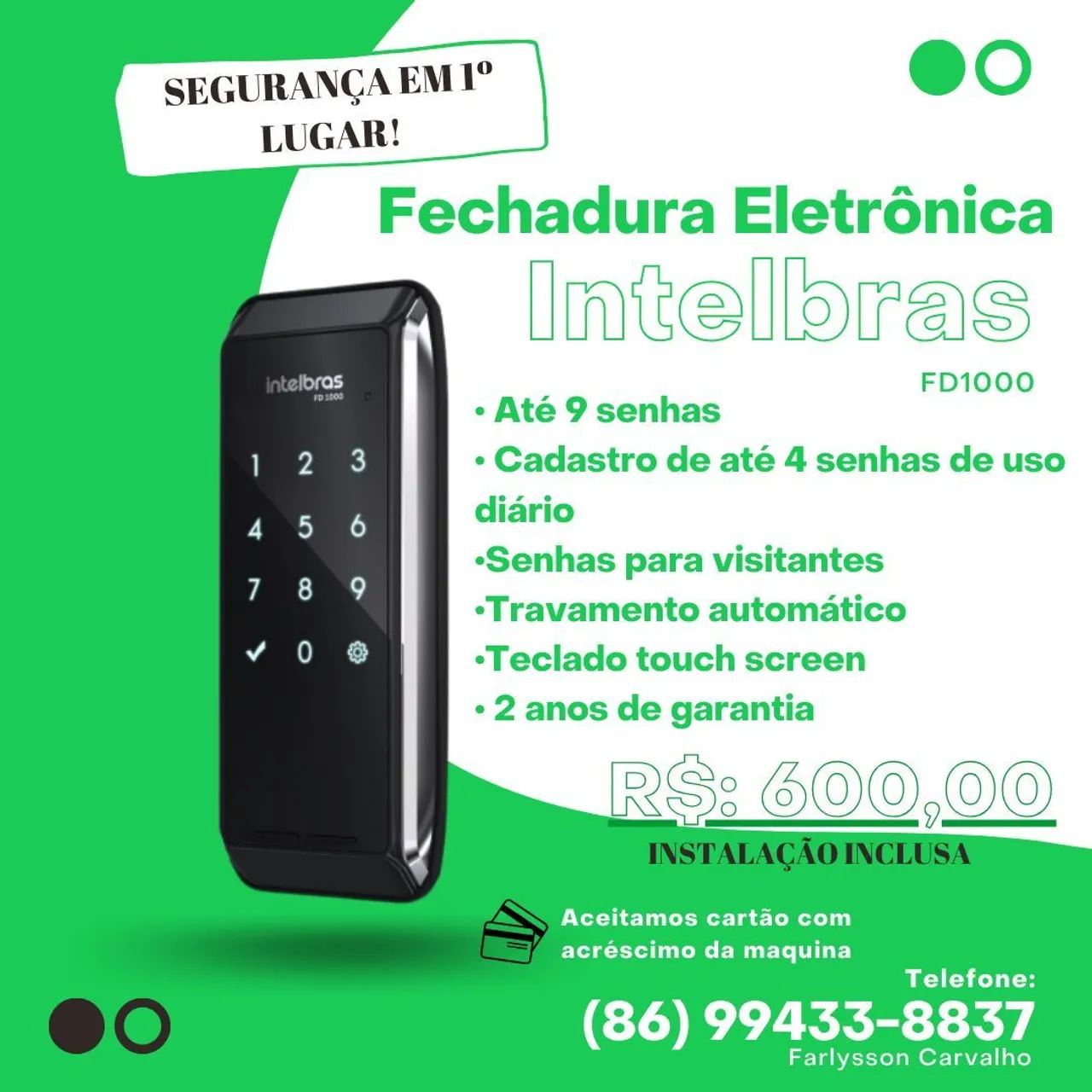 Fechadura eletrônica  - Foto 2