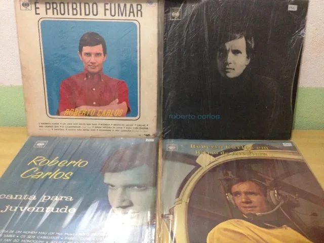 Discos de Vinil Roberto carlos (40,00) cada