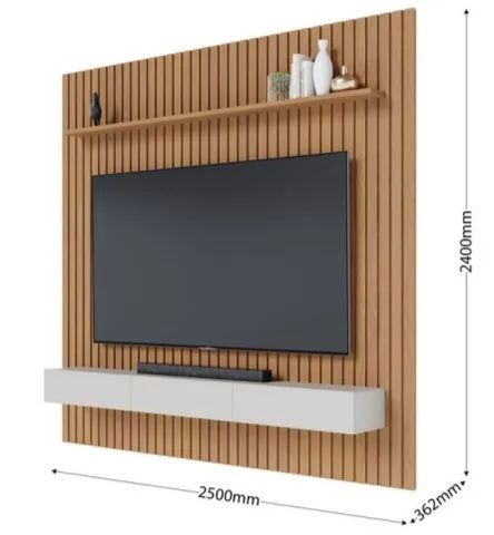 Painel ripado MDF 2.50cm64842833892865121