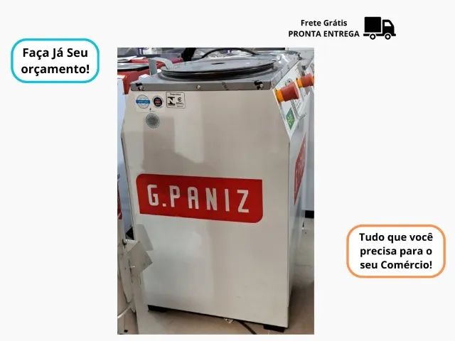 Amassadeira 25KG Rápida G/Paniz Nova NR12