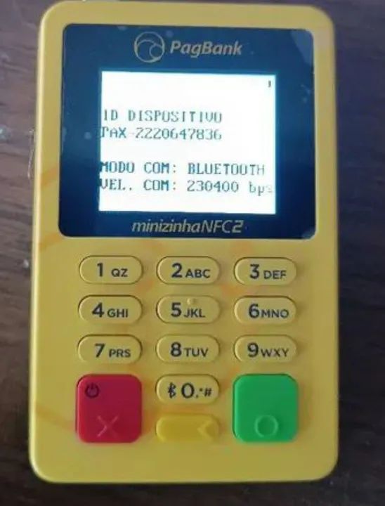 Máquina de Cartão PagBank Minizinha NFC2