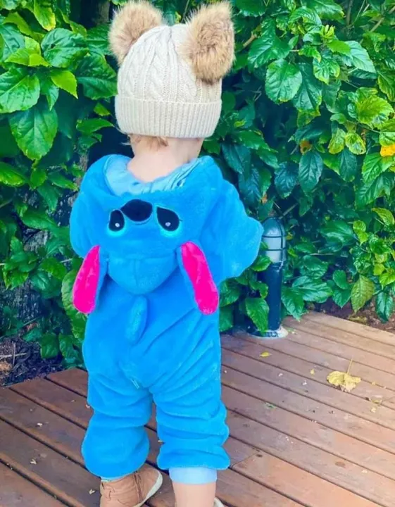 Macacão Infantil Plush - Stitch