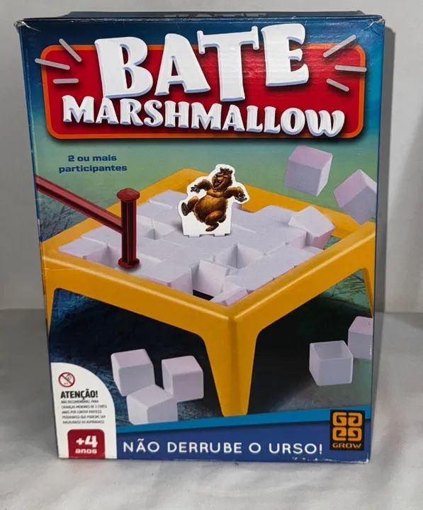 Jogo De Tabuleiro: Bate Marshmallow - Grow Original