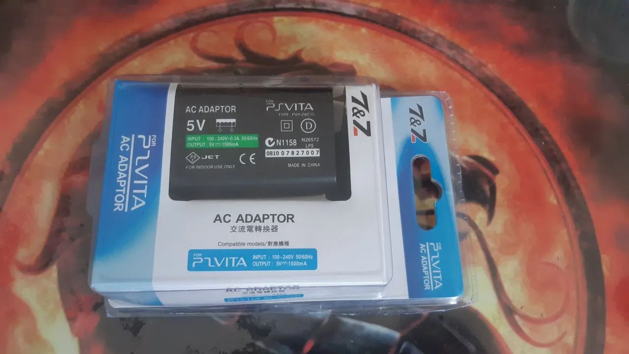 carregador psvita, fonte - já é o menor preço - Foto 2