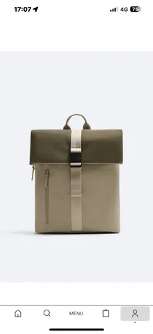 Mochila emborrachada nova