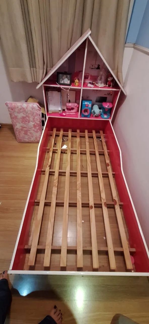 Cama Infantil Casinha Menina - Foto 2