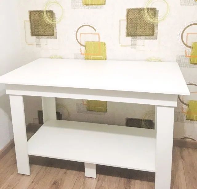 NOVA- Mesa 100% MDF 15mm Branco