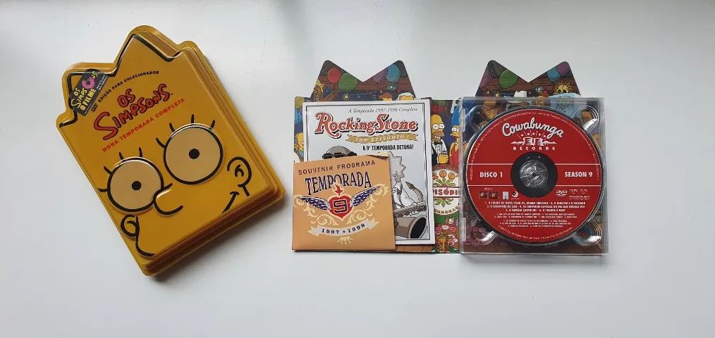 DVD's dos Simpsons - 9ª Temporada - Foto 2