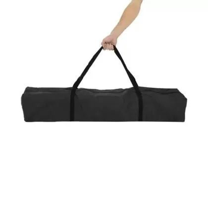 Tenda Gazebo 3x3M Dobravel Alum Preto Bel Fix  - Foto 4