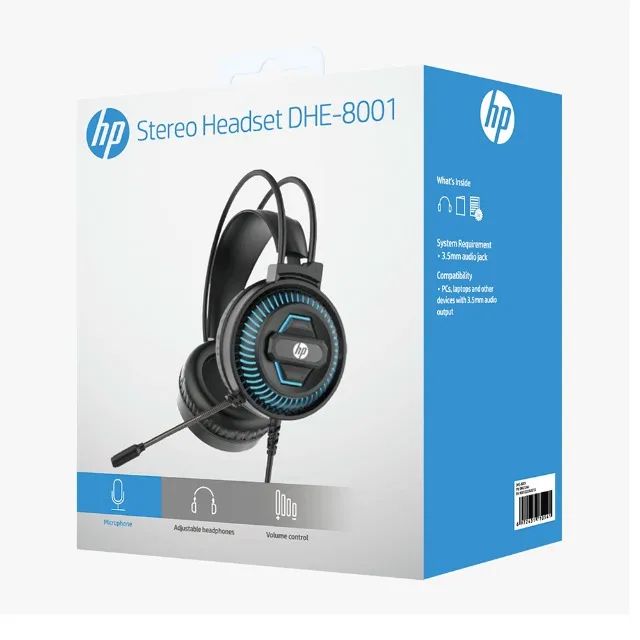 Headset HP DHE 8001 com Duas Entradas P2 - Foto 2