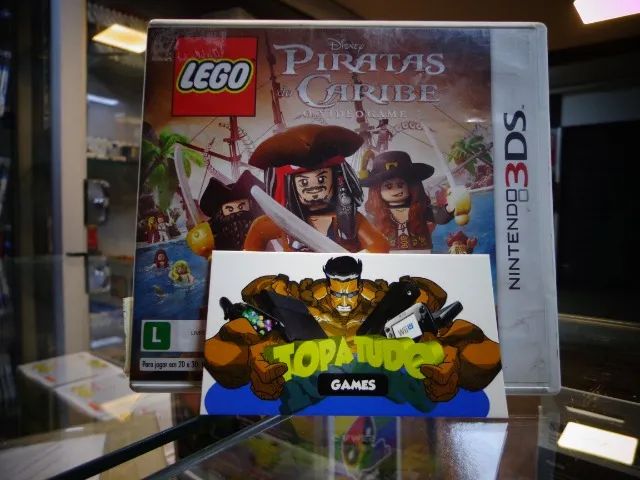 Jogo Lego Piratas do Caribe Conservado 