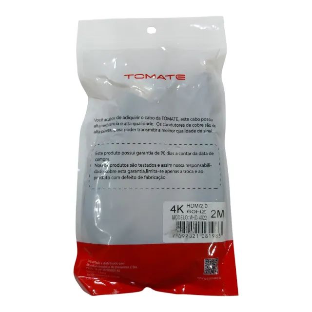 CABO HDMI 4K 2M ALTA VELOCIDADE TV FULL TOMATE MHD 4022 - Foto 2