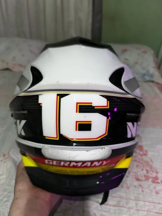 Capacete de Moto Norisk - Tamanho 58 - Foto 3