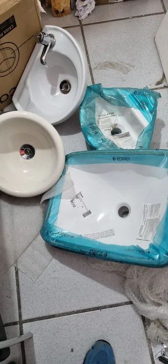 Cubas e pias de louça variadas  - Foto 3