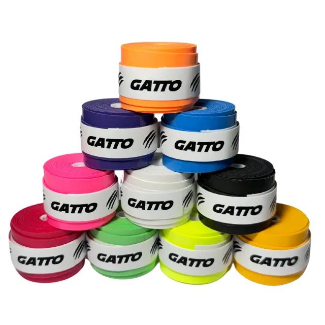Overgrip Perfurado e Pegajoso Gatto Kit com 10 Unidades Colorido - Foto 2