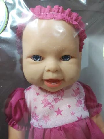 Boneca Bebê Coleção Milk Baby's com Dentinho - Milk Brinquedos - Foto 2