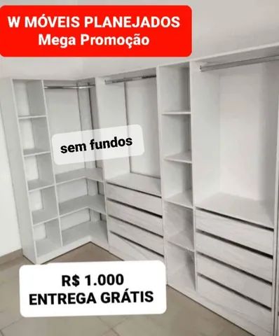 Closet grande em MDF 8 gavetas (Entregamos e Instalamos) - Foto 2
