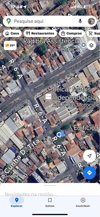 Setor Aeroporto Lote ao lado da Avenida Independência