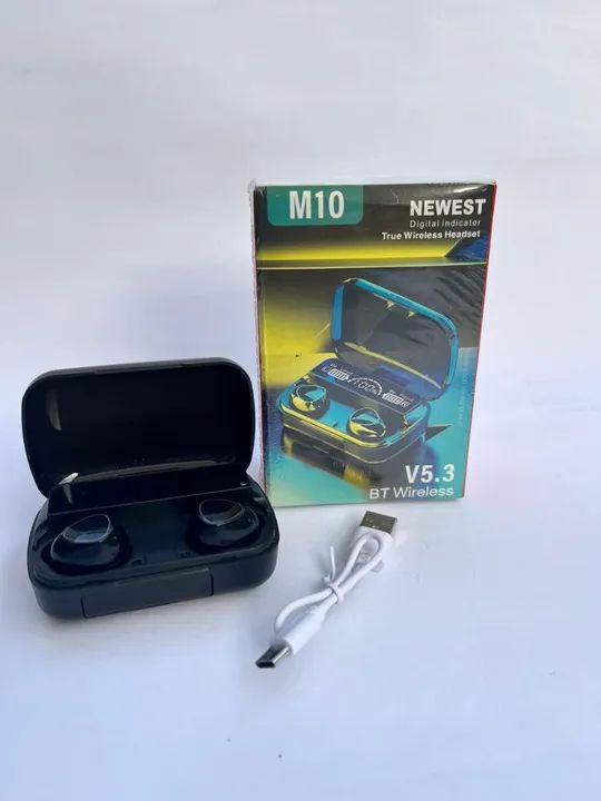 Fone de Ouvido Bluetooth M10 - Novo! - Foto 4