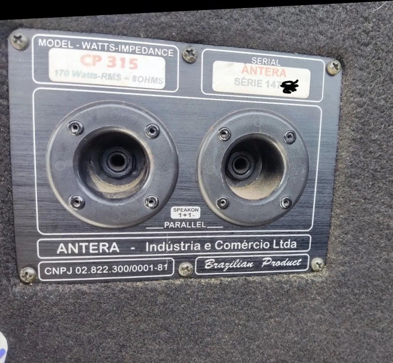 4 Caixas de Som Antera CP315 - Foto 2