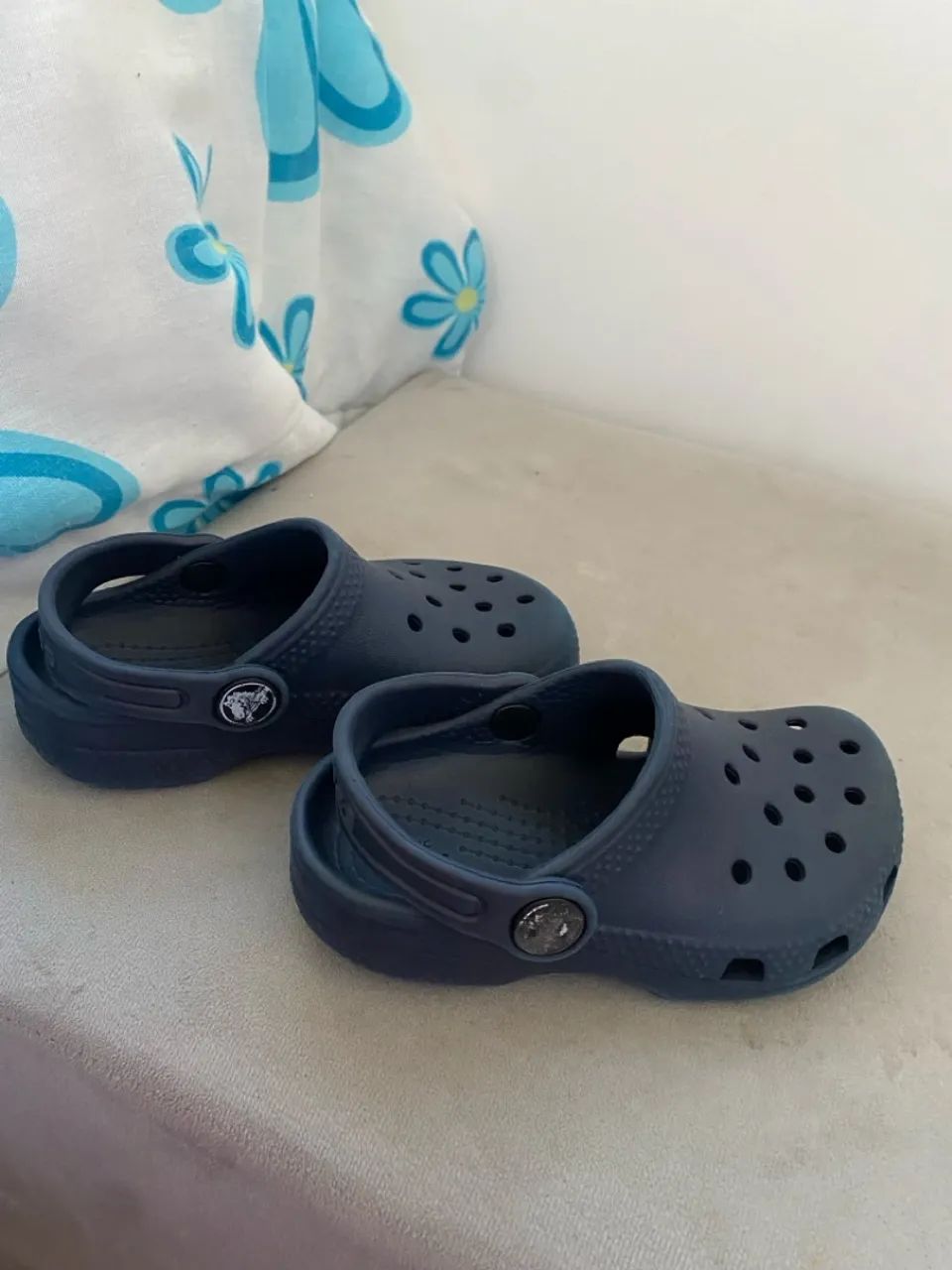 Crocs Infantil Azul Marinho - Foto 5