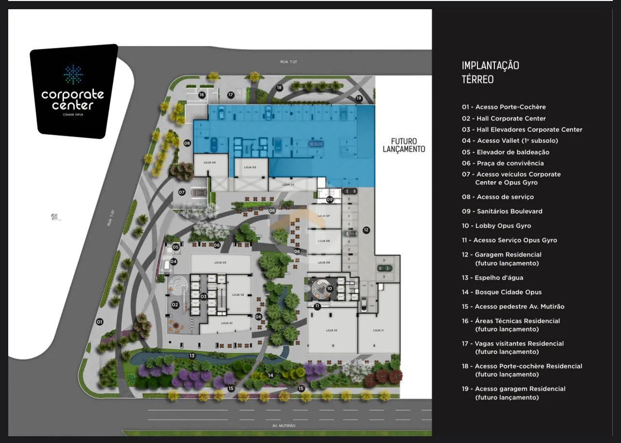 Salas comerciais de 50 a 150m2, Cidade Opus, no Setor Bueno - Foto 7