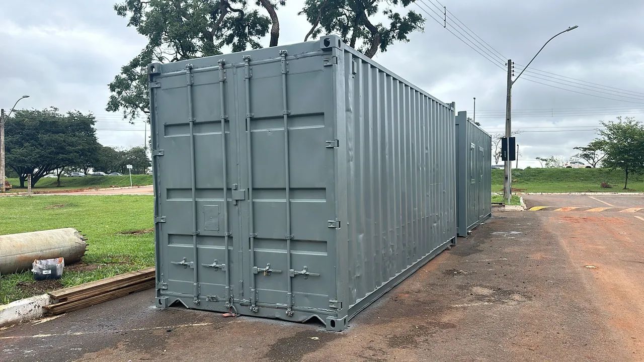 Container Maritmo para depósito de obra 6m