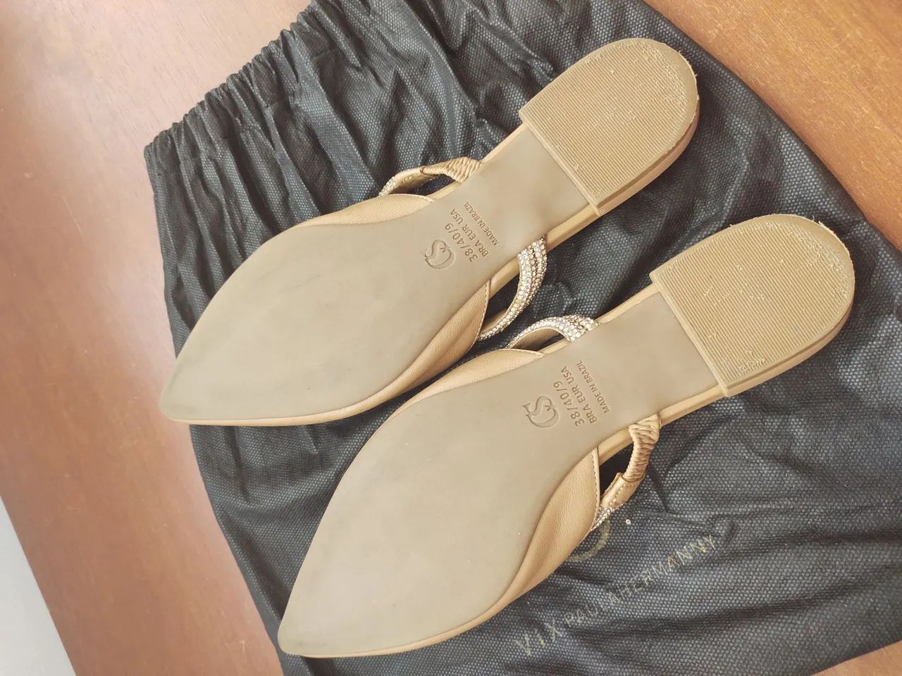 Mule Carmen Steffens com brilho 38 - Foto 2